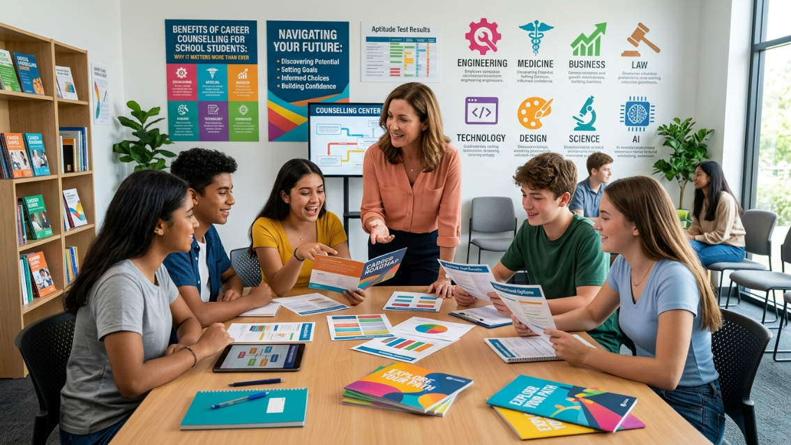 Benefits of Career Counselling for School Students